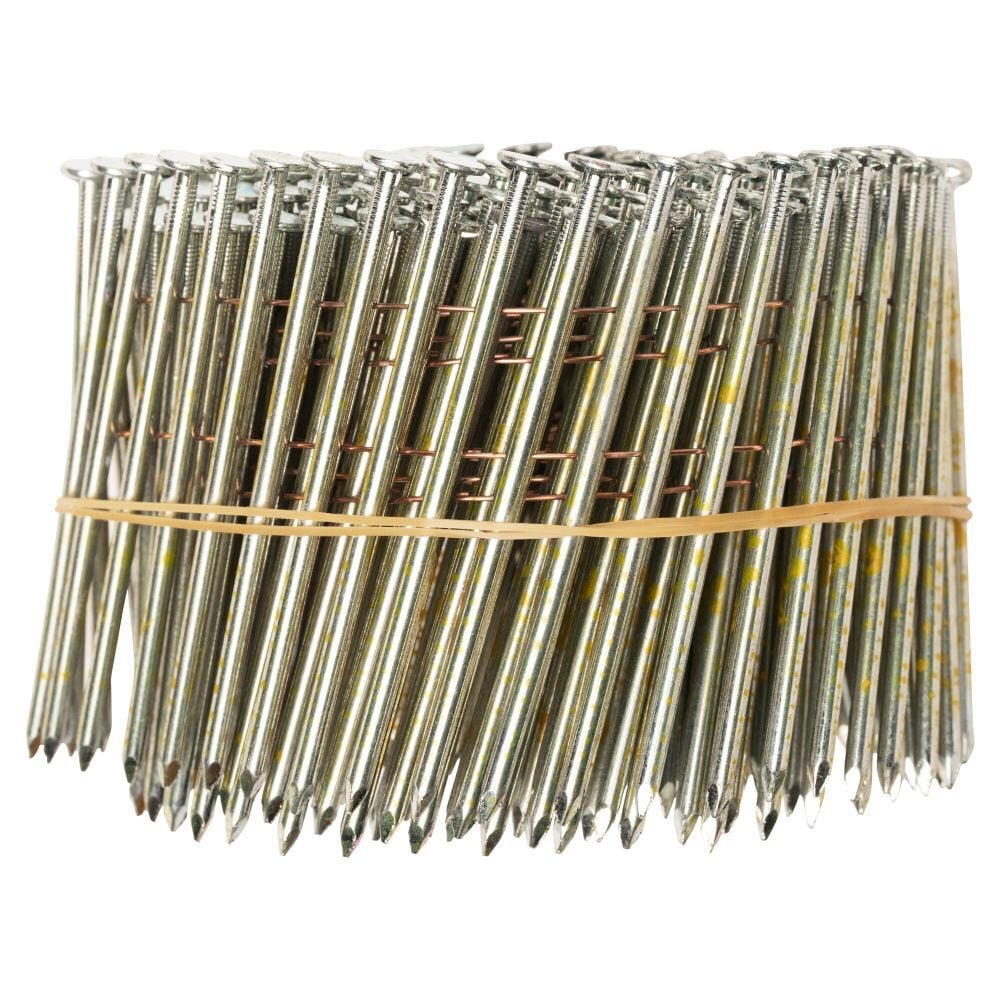 DEWALT 3 1/4 x .120 in Galvanized Metal Coil Nails 2700qty – DWC12P120DG