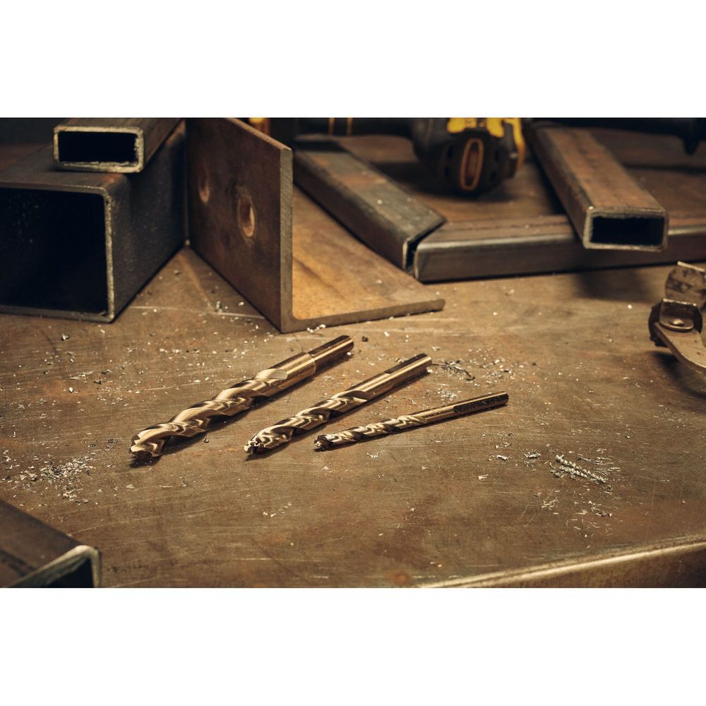 DEWALT 1/4 Inch Elite Series Cobalt Alloy Steel Pilot Point Drill Bit, large image number 5