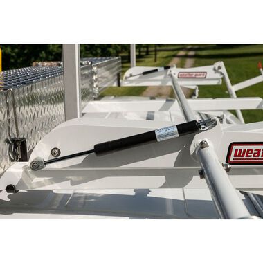 Weather Guard EZGLIDE2 Fixed Drop-Down Ladder Kit with Cross Member Compact, large image number 1