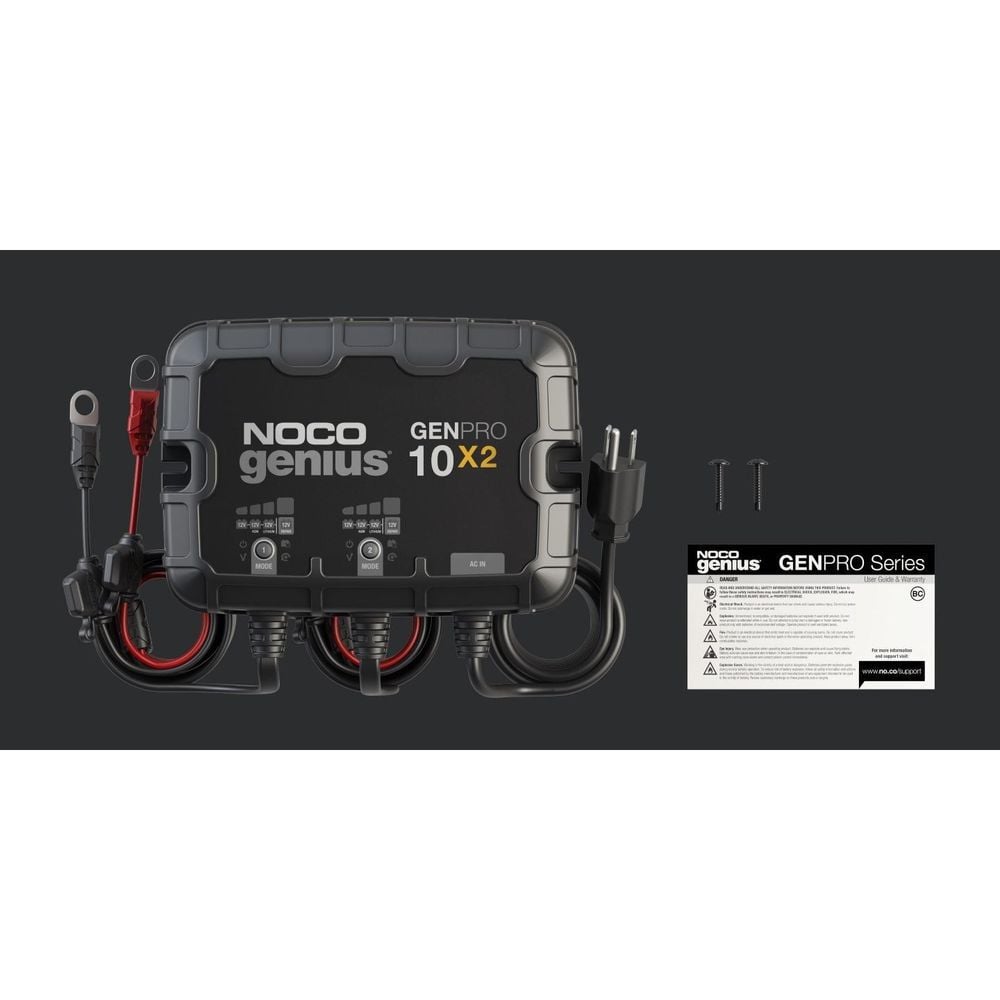 Noco Battery Charger 12V 20A Fully Automatic 2 Bank On Board, large image number 10