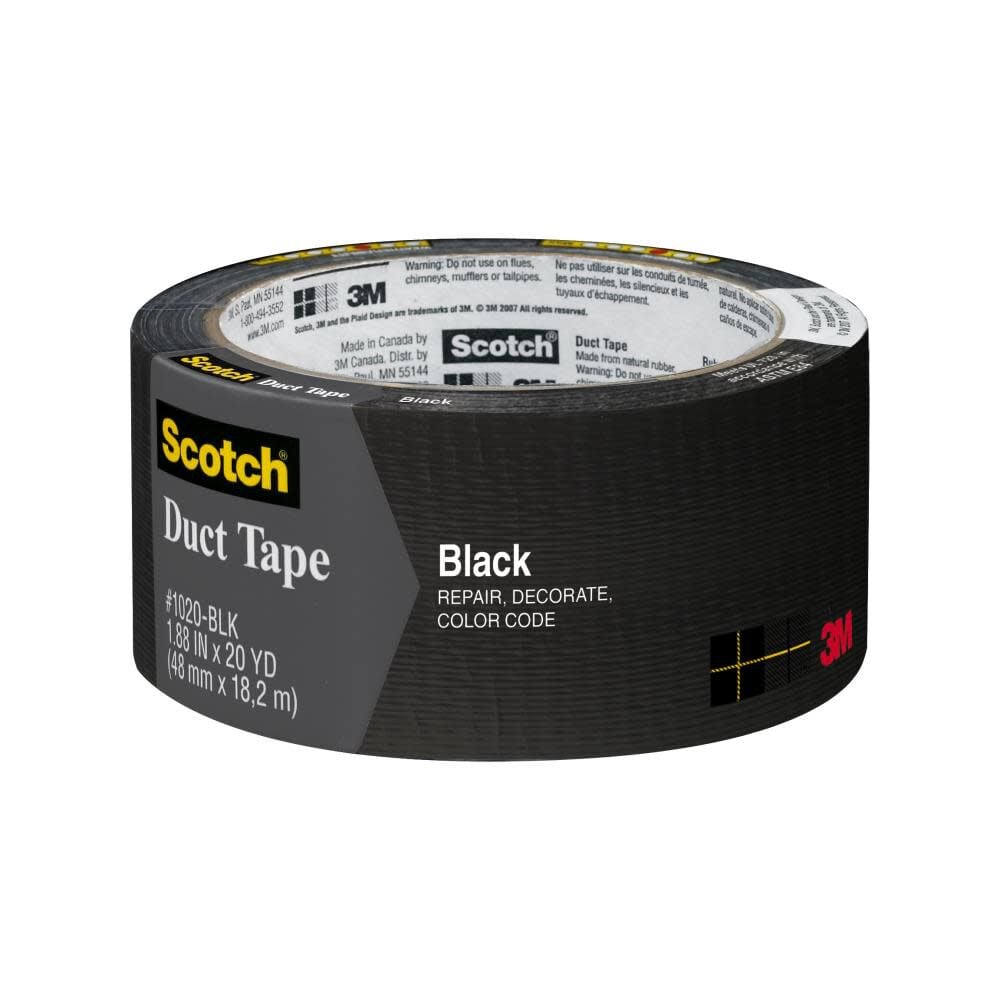3M Black Duct Tape – 70-0069-6631-4