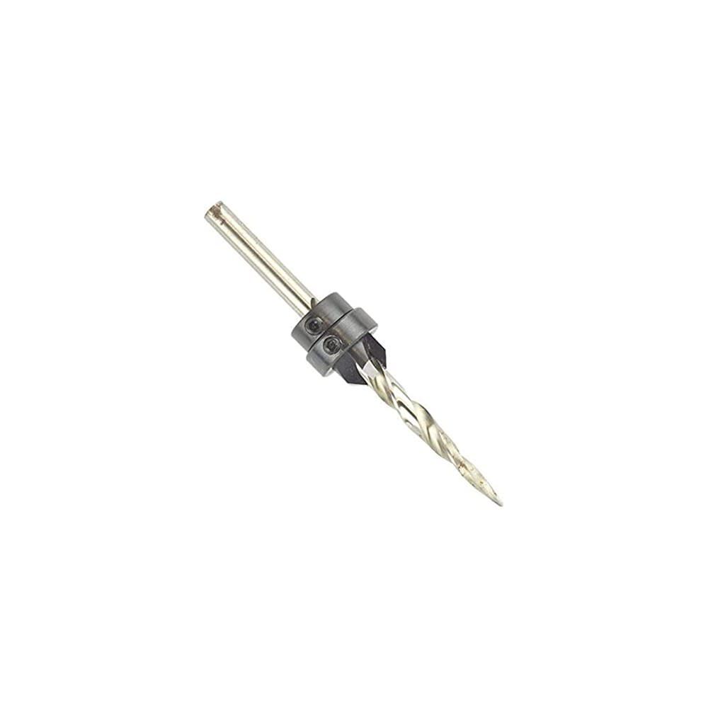 WL Fuller 1/4in Drill Bit Hole Round Shank Taper Point Drill Bit Countersink, large image number 1