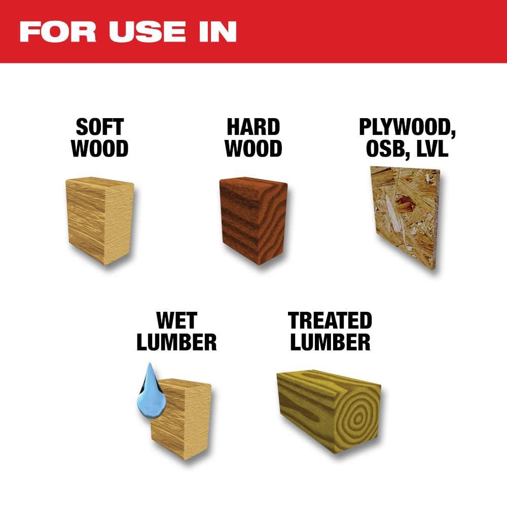 Milwaukee 7 1 4 Inch 24t Thick Kerf Framing Circular Saw Blade Contractor Pack 25 Pack 48 40 2740 Simolary simolary.com 8