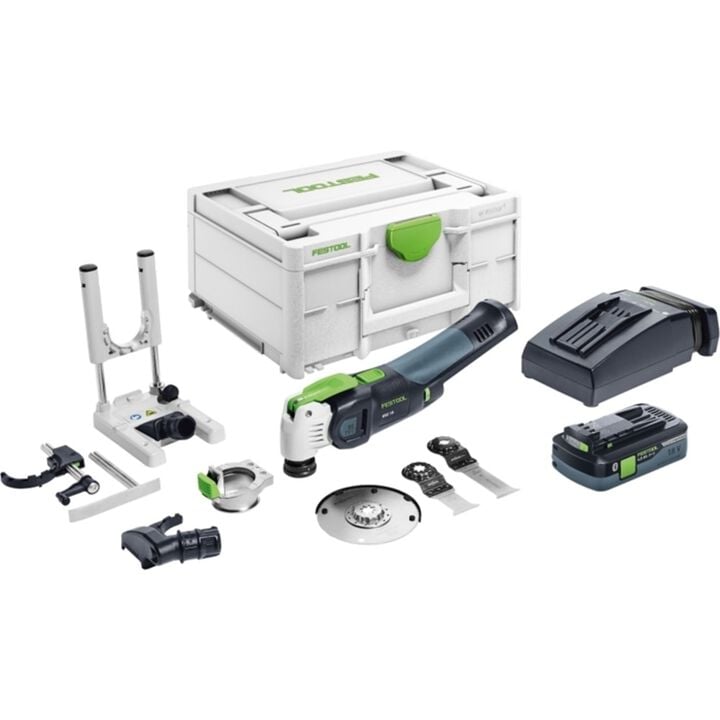 Festool StarlockMax Oscillating Multi Tool Set Kit with Systainer3