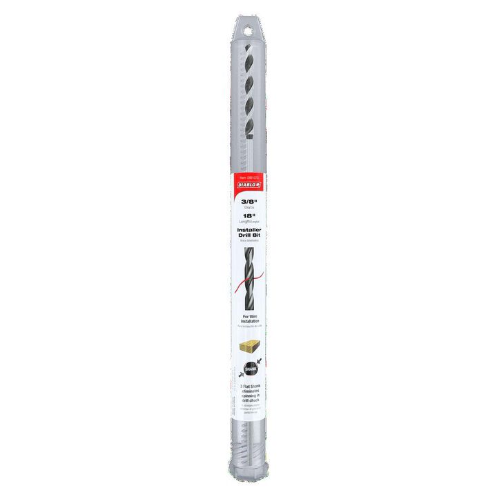 Diablo Tools 3/8 Inch x 18 Inch Installer Bit, large image number 1