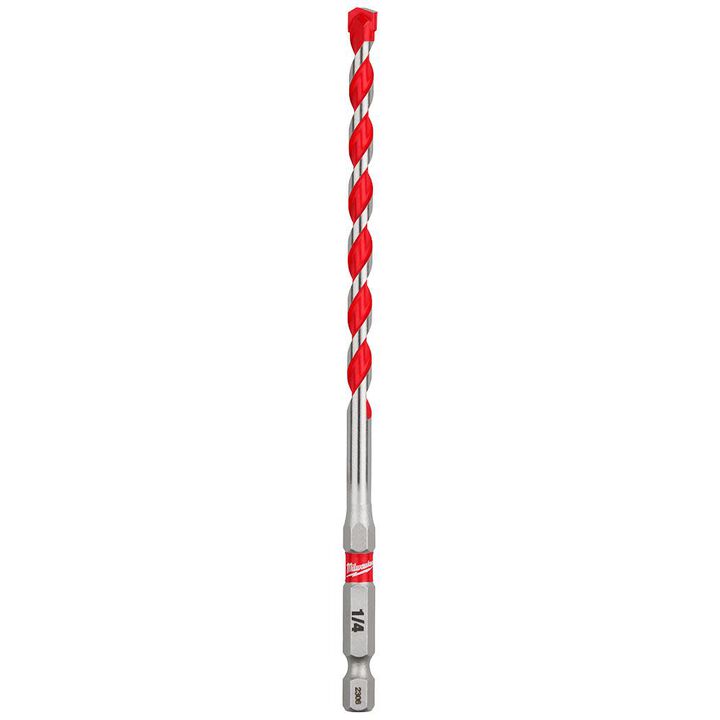 Milwaukee SHOCKWAVE Carbide Hammer Drill Bit 1/4inchx4inchx6inch, large image number 9