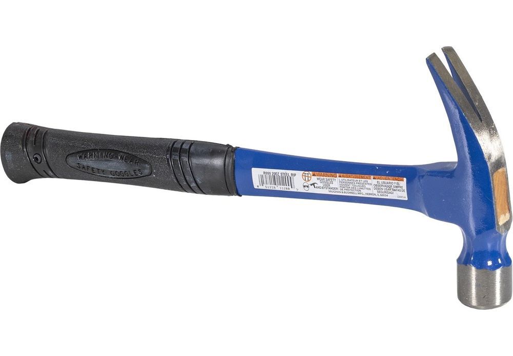 Vaughan Steel Eagle 20 Oz Smooth Face Rip Claw Hammer, large image number 2