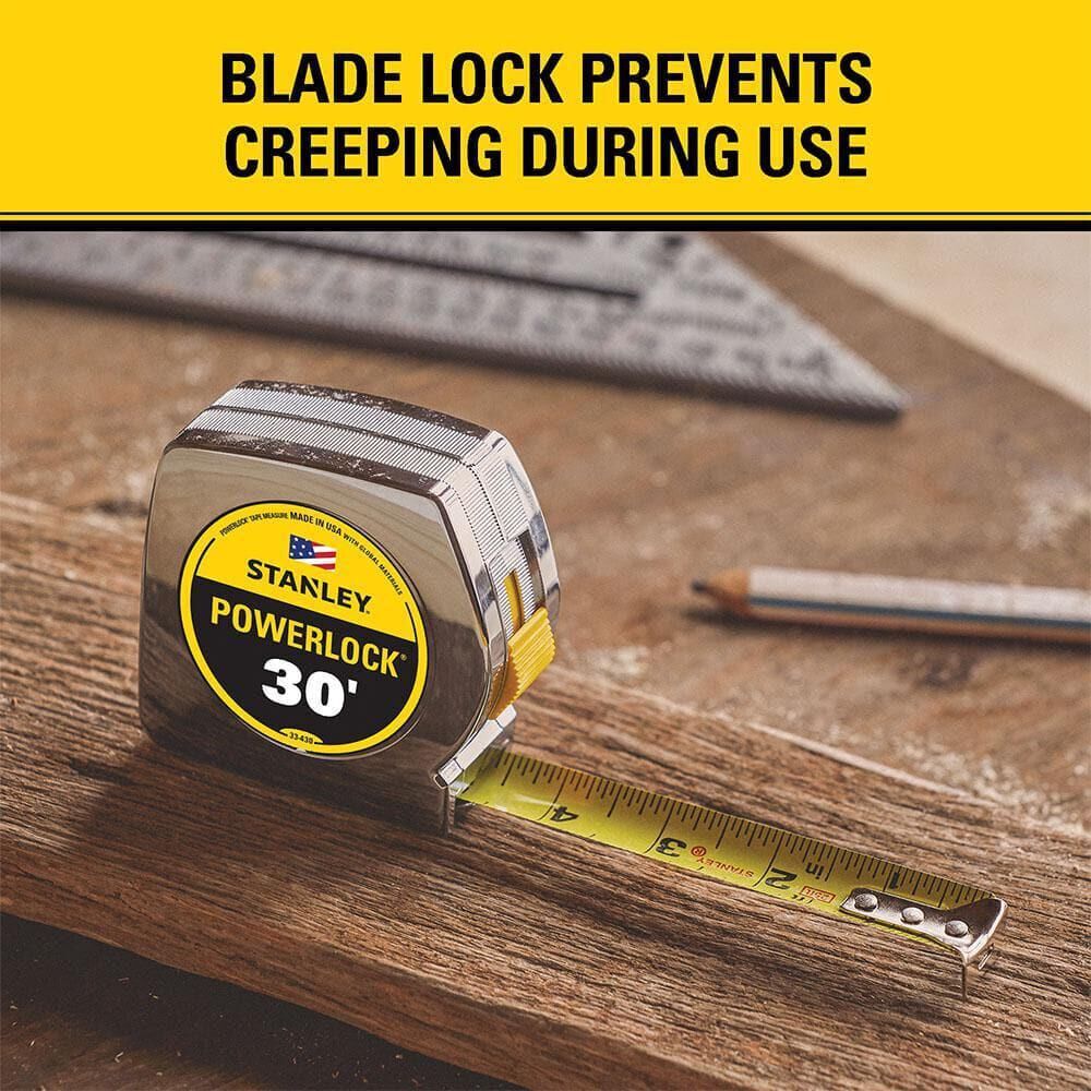 Stanley 30 ft. x 1 in. PowerLock Classic Tape Measure, large image number 5