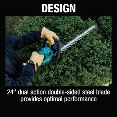 Makita 18V LXT  24in Hedge Trimmer Lithium-Ion Brushless Cordless 4Ah Kit, large image number 12