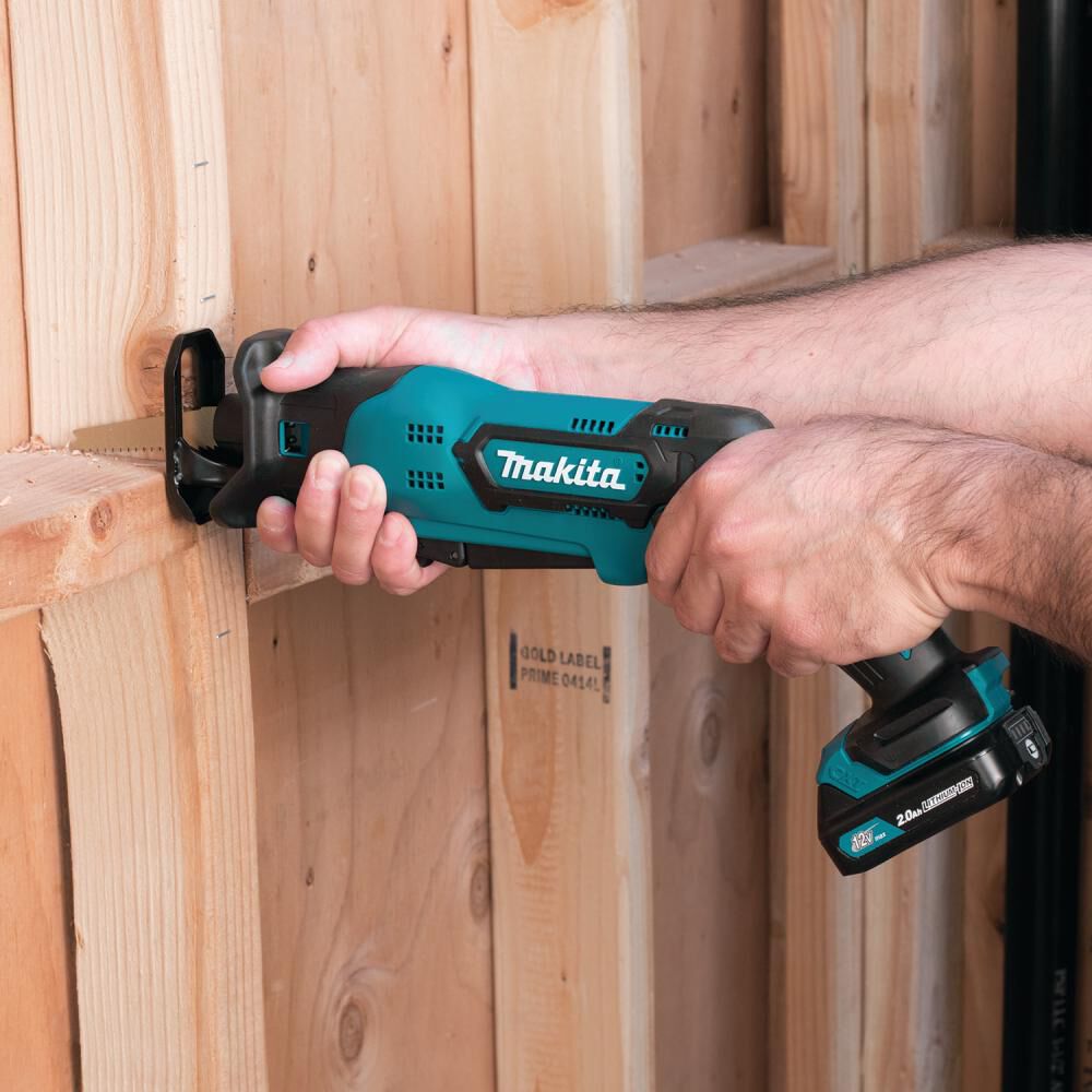 Makita 12V CXT Ratchet & Reciprocating Saw Combo Kit Bundle, large image number 5