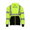 Tingley Job Sight Zip-Up Hoodie Hi-Vis XL, small image number 5