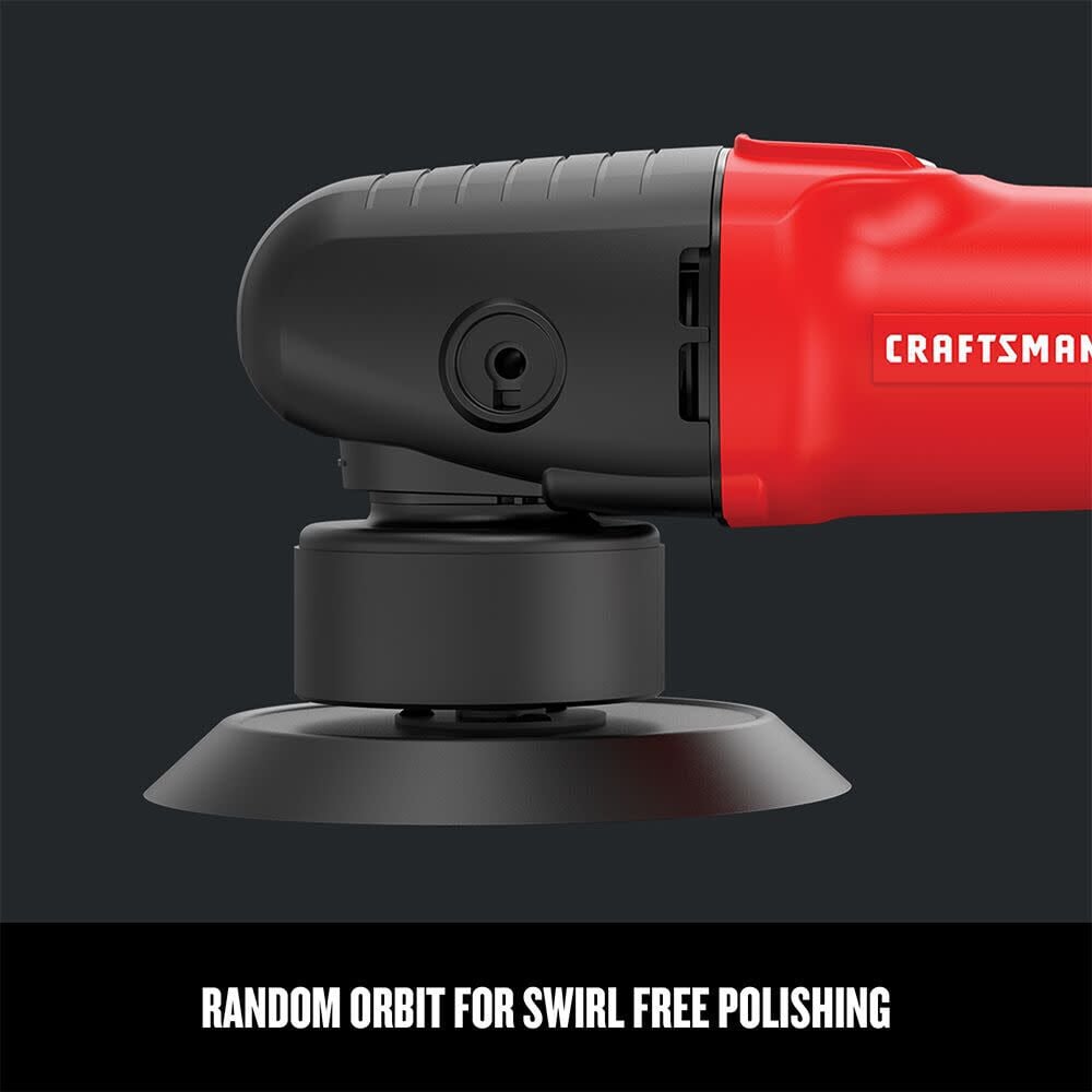 CRAFTSMAN 6 Inch Variable-Speed Electric Random Orbit Polisher, large image number 9