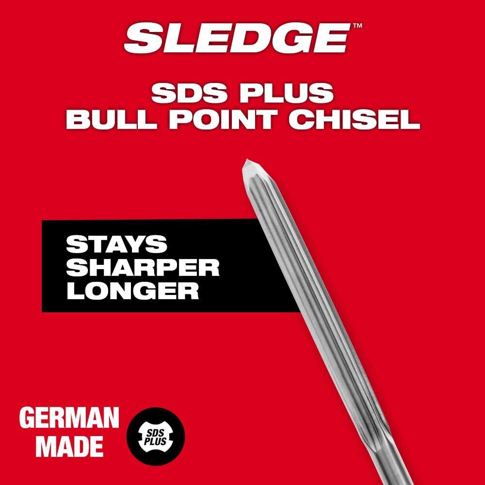 Milwaukee SS SDS Plus Demo 10 in. Bull Point, large image number 6