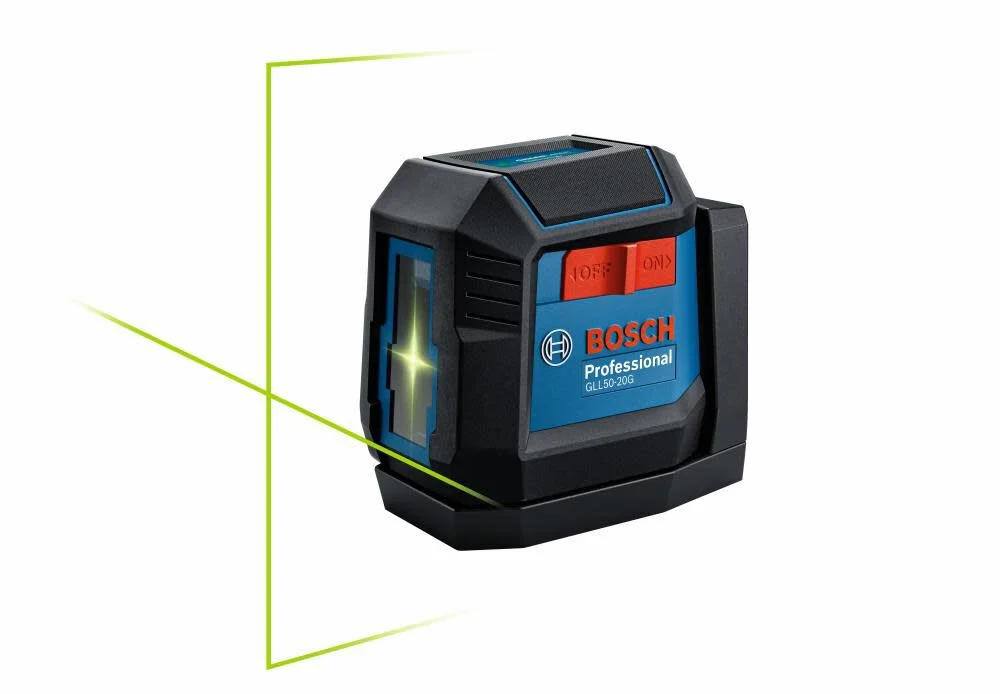 Bosch Green-Beam Self-Leveling Cross-Line Laser with 3.7V 1Ah Battery Kit, large image number 1