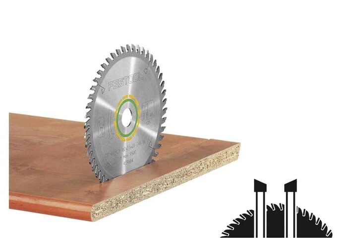 Festool 8 1/2 Inch Saw Blade Wood Fine Cut for KSC 60, large image number 1