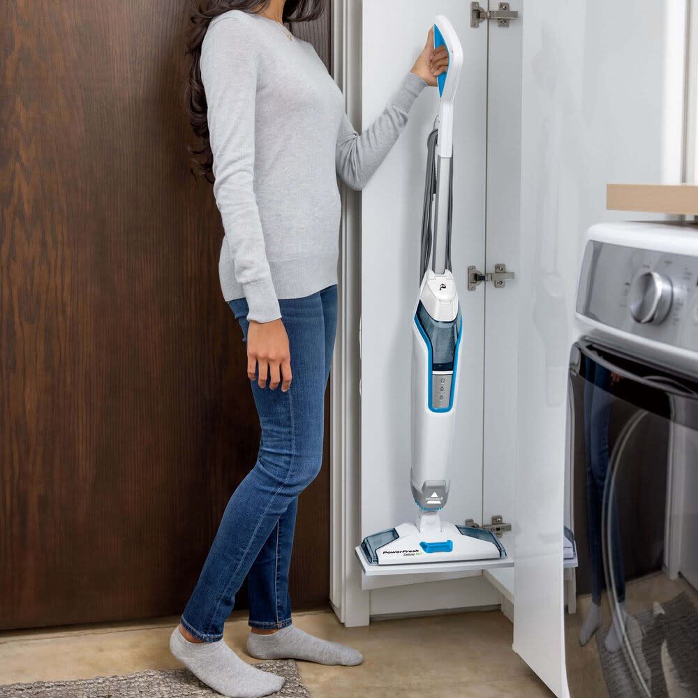 Bissell PowerFresh 12A Corded White Bagless Standard Steam Mop, large image number 10