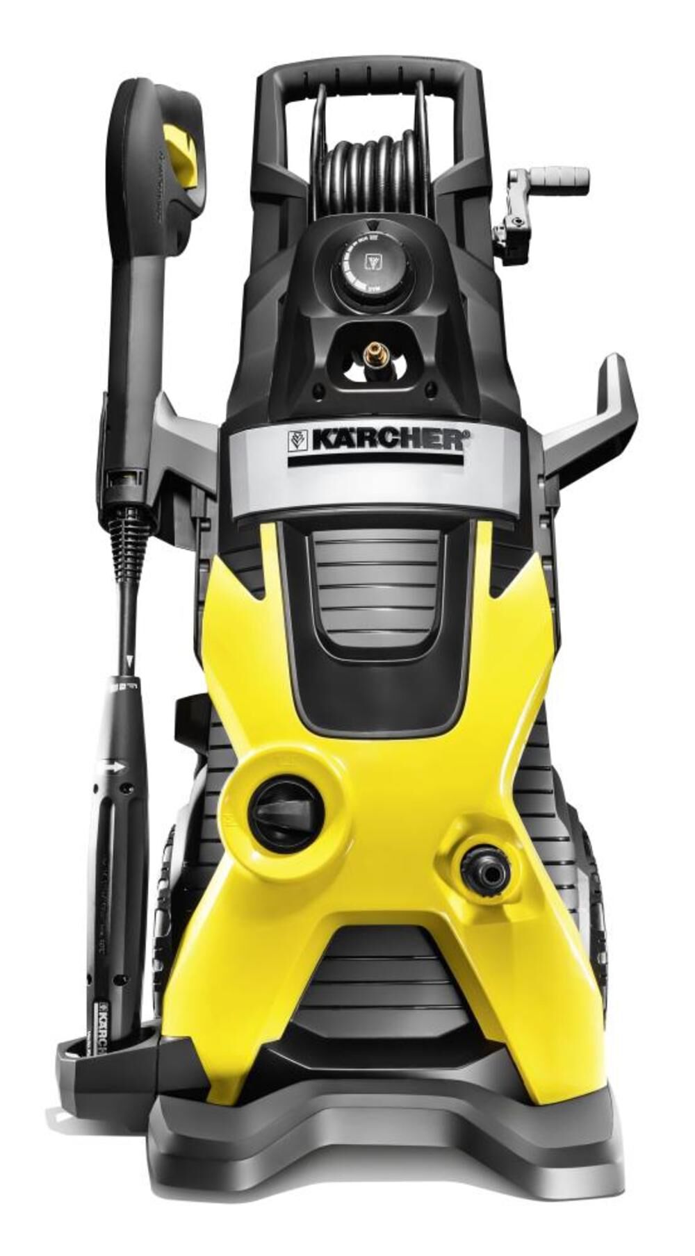 Karcher K5 Premium 2000 PSI 1.4 GPM Electric Cold Water Pressure Washer with VarioPower and DirtBlaster Nozzles – 1.603-361.0