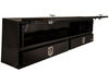 Buyers Products Company 21x13x96 Inch Gloss Black Diamond Tread Aluminum Pick-Up Truck Contractor With Lower Door, small image number 3