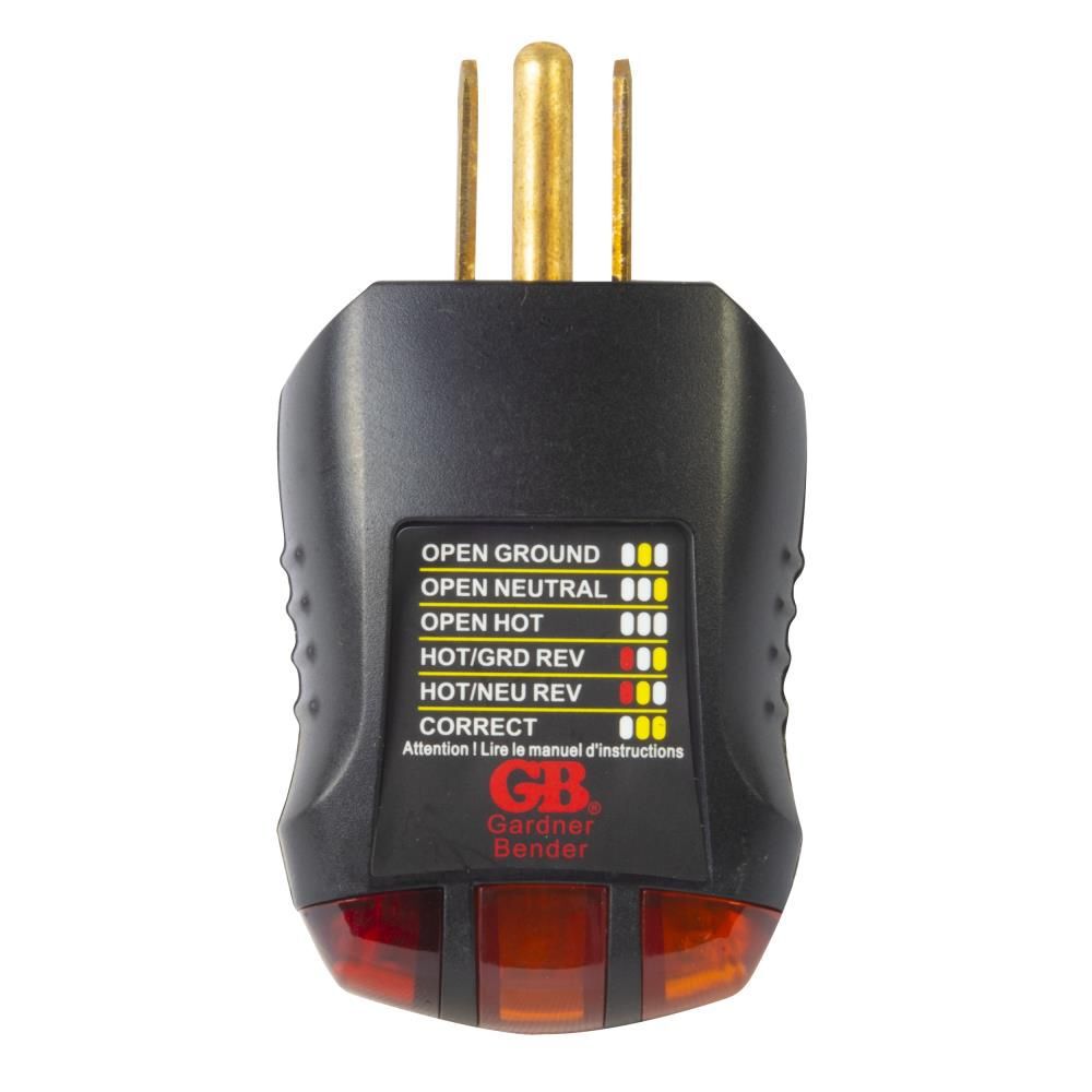 Gardner Bender Outlet Tester 120VAC, large image number 1