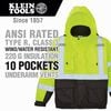 Klein Tools High-Visibility Bomber Jacket, small image number 2