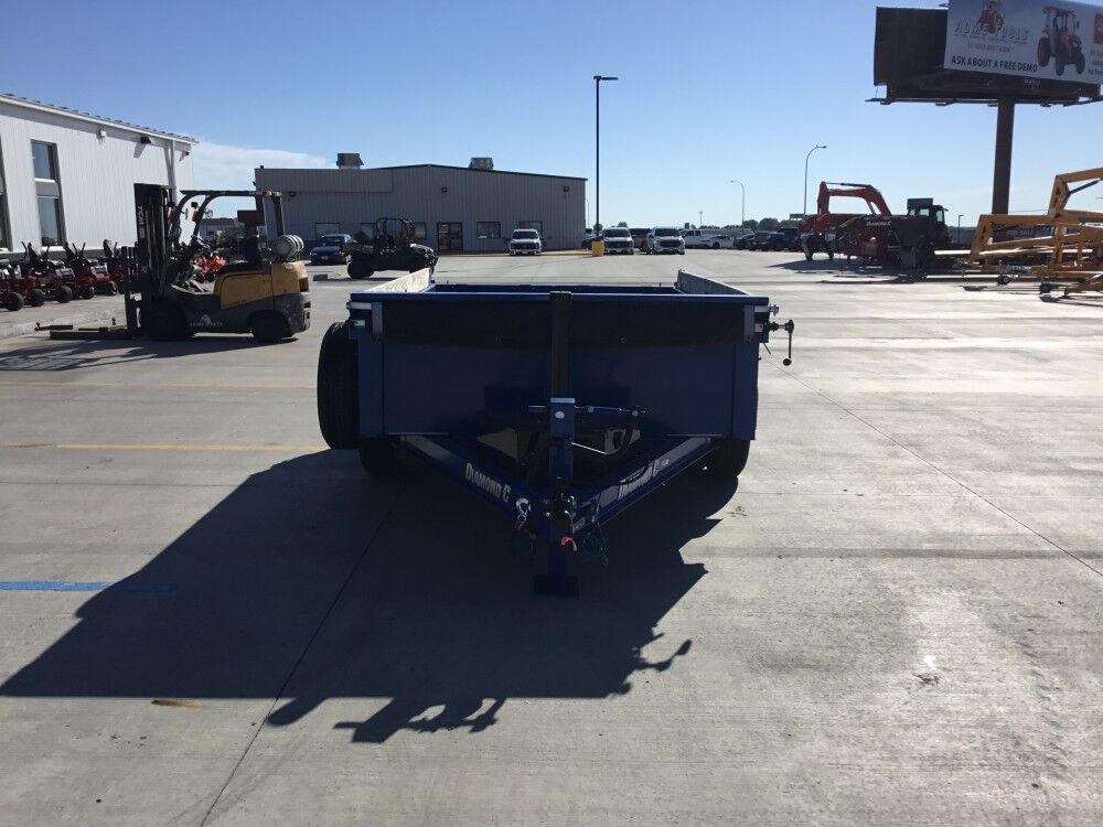 Diamond C MDT 10 Ft Telescopic Dump Trailer, large image number 4