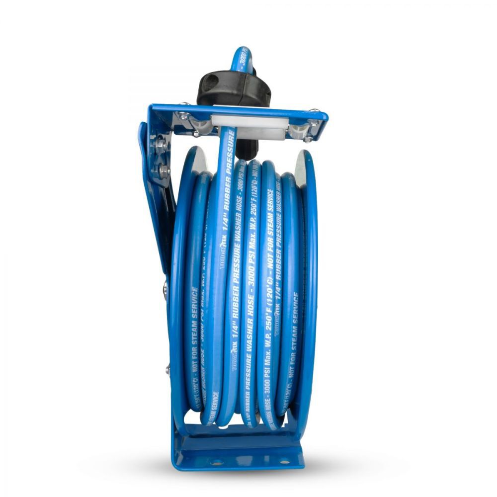 BluBird Tough-Tek 1/4 Inch x 50 Ft. Steel Pressure Washing Hose Reel, large image number 3