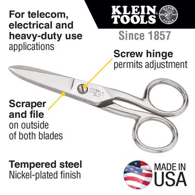 Klein Tools Electricians Scissors, large image number 1