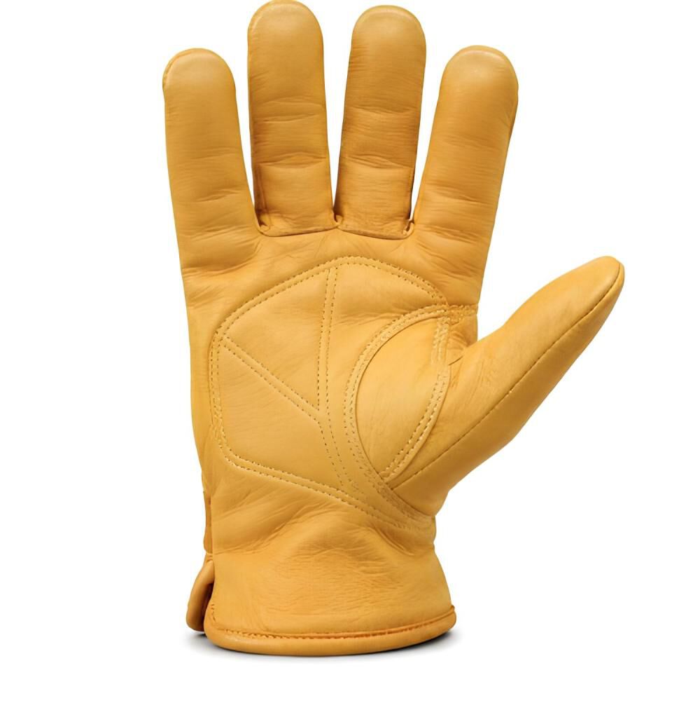 Protective Industrial Products Caiman Genuine Elkskin Grain Leather Driver Gloves, large image number 2