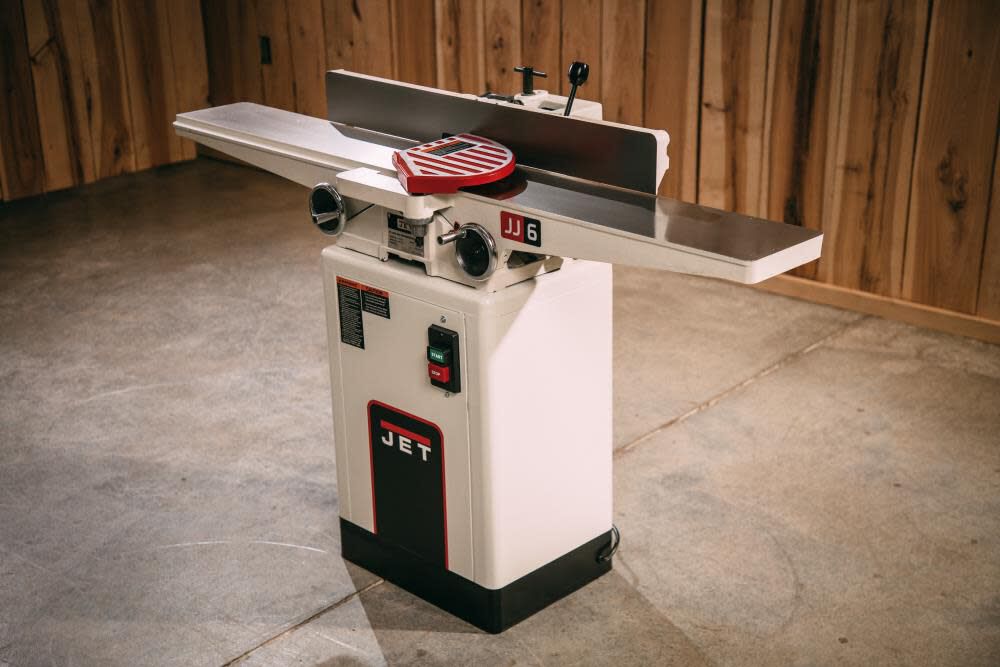 JET JJ-6HHDX 6 In. Long Bed Jointer with Helical Head Kit, large image number 7