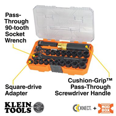 Klein Tools KNECT Impact Socket Set, 28 Pc, large image number 1