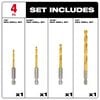 Milwaukee SHOCKWAVE Red Helix Drill Bits 4pc, small image number 3