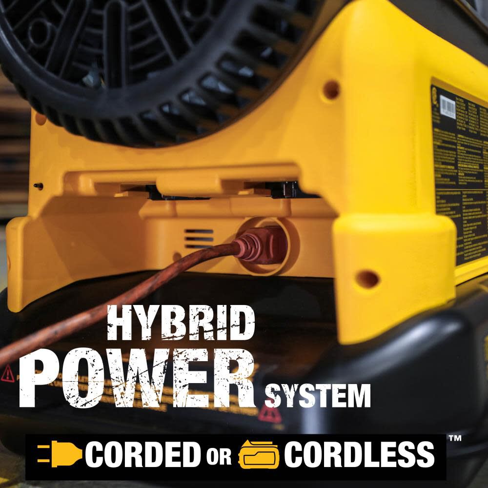 DEWALT 90,000 BTU DeWalt Cordless Forced Air Kerosene/Diesel Heater
