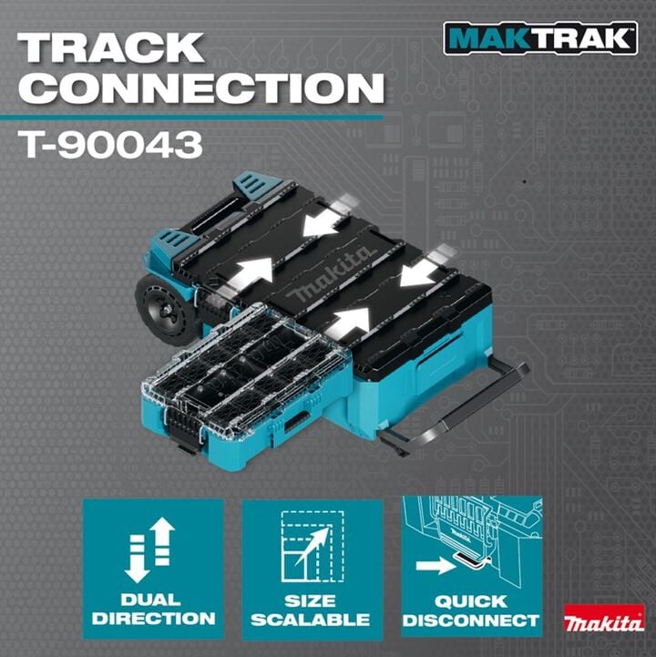 Makita MAKTRAK Deep Medium Organizer, large image number 3