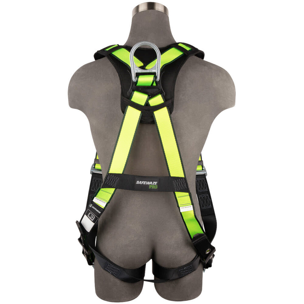 Safewaze PRO Full Body Harness: 1D, MB Chest, FD, TB Legs, large image number 2