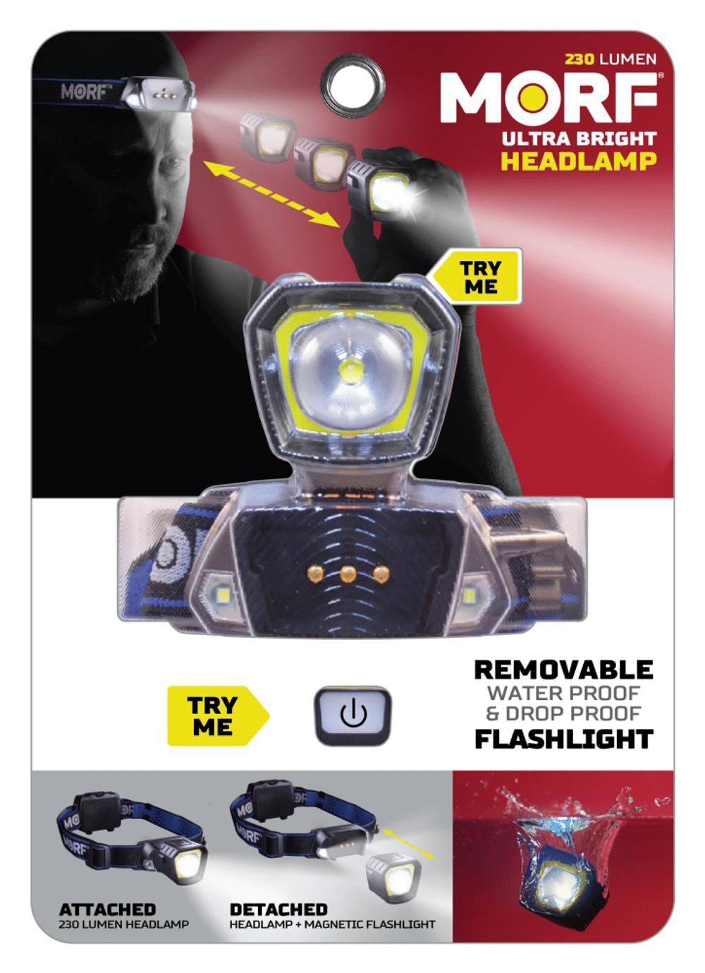 Police Security MORF R230 Headlamp, large image number 5