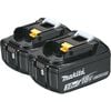 Makita 18V LXT 18V 3Ah Lithium Ion Power Tool Battery Pack with Fuel Indicator (2 Pack), small image number 1