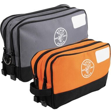 Klein Tools Double Zipper Tool Bag, 2-Pack