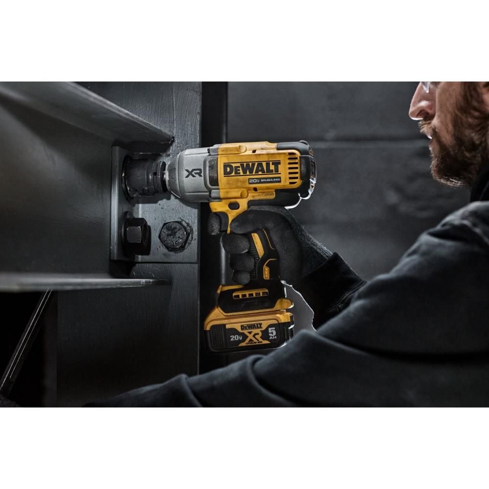DEWALT 20V MAX XR 1/2in High Torque Impact Wrench with Hog Ring Anvil Kit, large image number 7