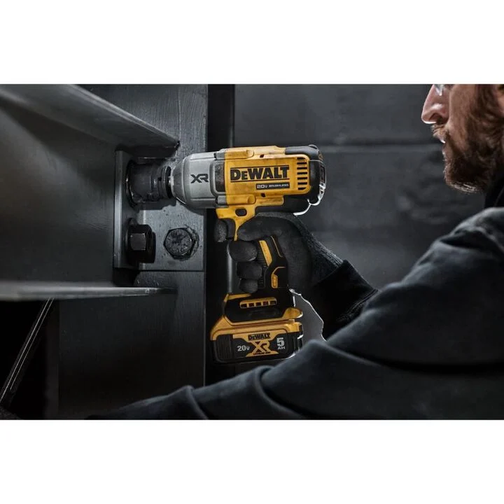 DEWALT 20V MAX XR 1/2in High Torque Impact Wrench with Hog Ring Anvil Kit, large image number 6