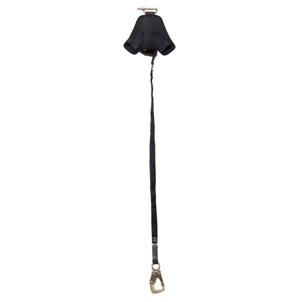 Werner 9 Ft. ThermoPlastic Tie-Back Self-Retracting Lifeline, Matte Black, large image number 2