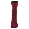 Occidental Leather Mid-Calf Oxy Flag Wool Socks Burgundy Unisex Fits Sizes 8-13, small image number 3