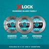 Makita XLOCK 4 1/2 Inch Turbo Rim Diamond Blades for Masonry (2 Pack), small image number 3