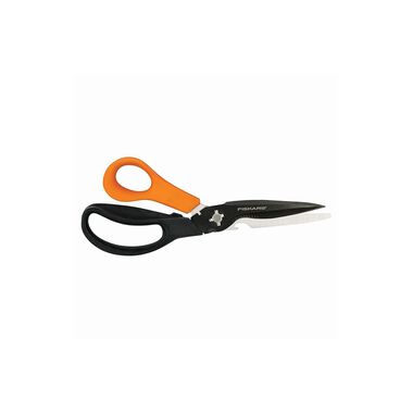Fiskars 9in Steel Blade Orange/Black Multipurpose Garden Shear