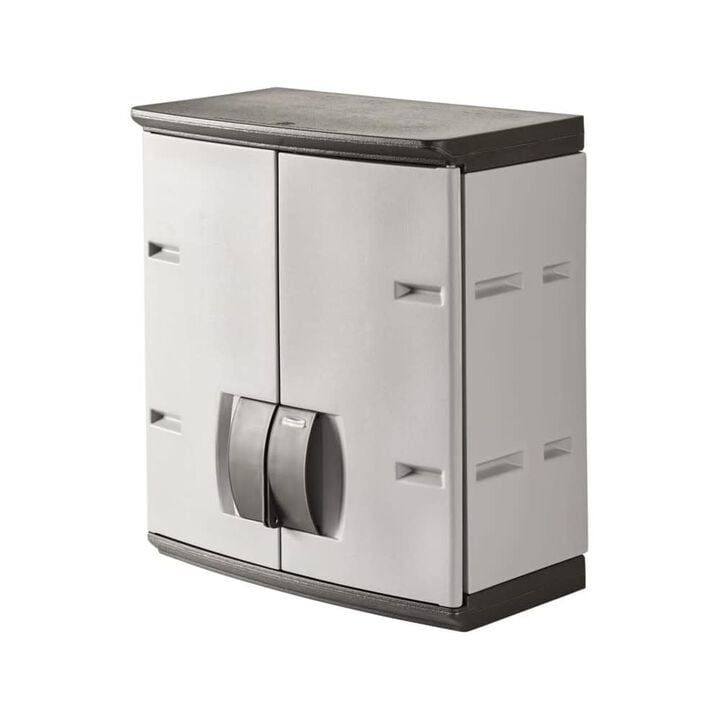Rubbermaid FastTrack 10.8 Inch x 14.1 Inch x 26.3 Inch Storage Wall Cabinet