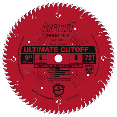 Freud 9in Ultimate Cut-Off Blade with Perma-SHIELD Coating, large image number 0