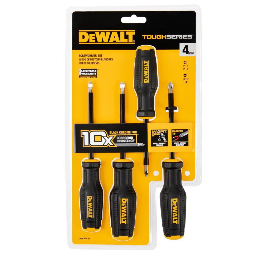 DEWALT TOUGHSERIES Screwdriver Set 4pc, large image number 3