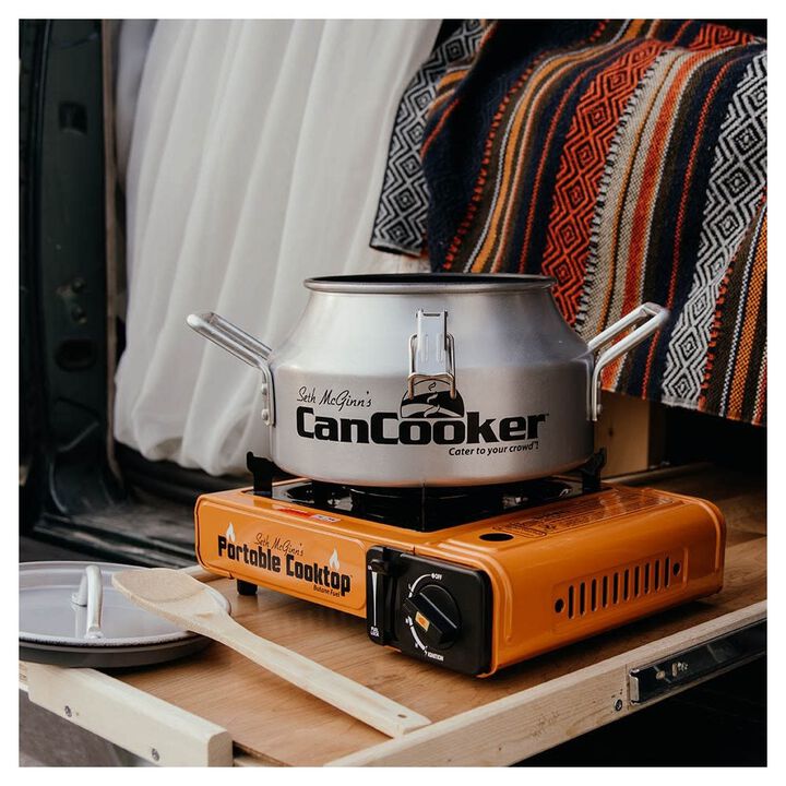 Cancooker 8oz Butane Fuel Portable Cooktop, large image number 1