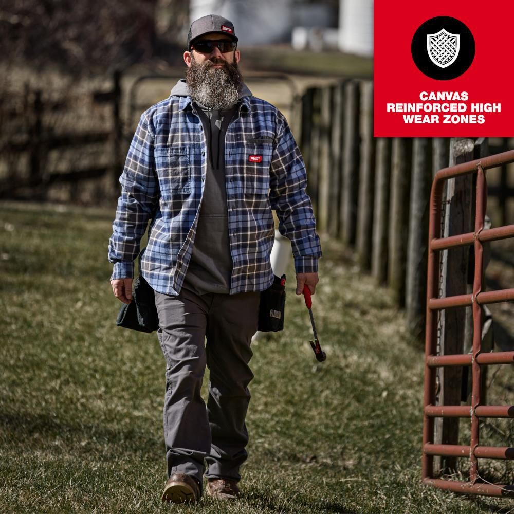 Milwaukee GRIDIRON Flannel Shirt, large image number 5