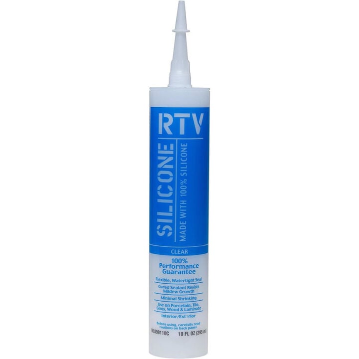 Krylon White Lightning 10oz Clear All Purpose Contractor RTV Sealant