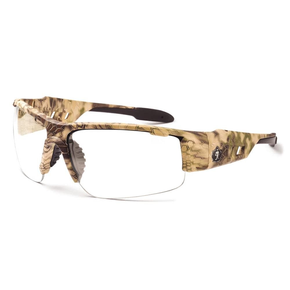 Ergodyne Skullerz Dagrr Safety Glasses, Clear Lens – 52300